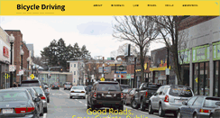 Desktop Screenshot of bicycledriving.org